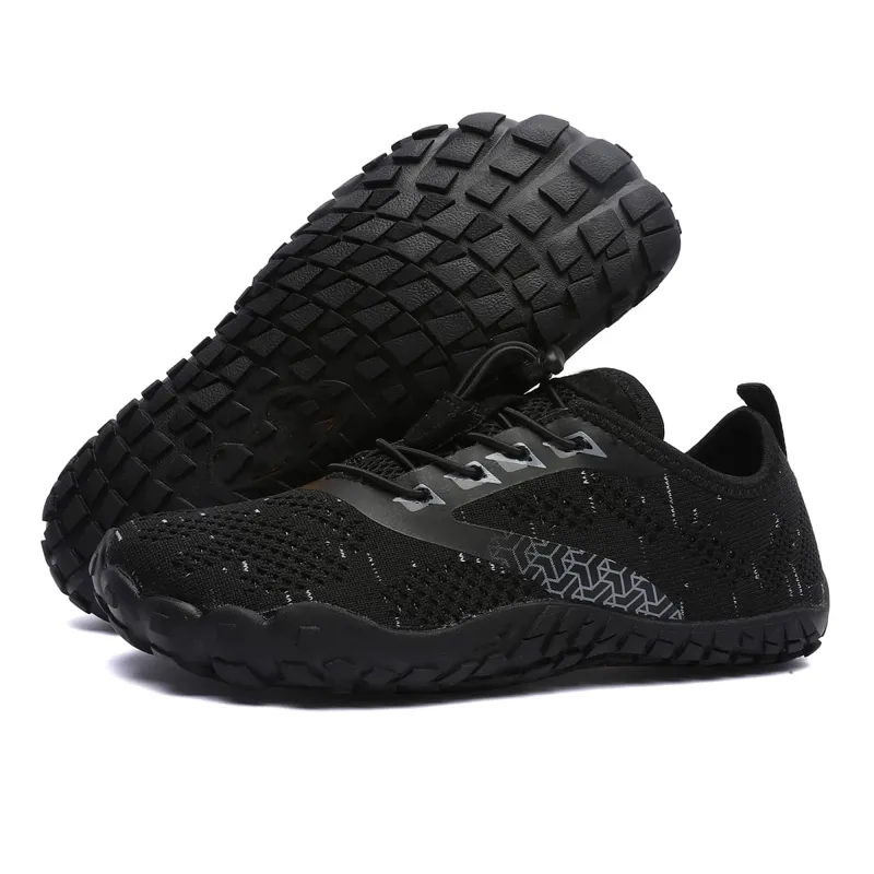 Wide Barefoot Shoes for Unisex Outdoor Running Zero Drop Casual Sneaker Minimalist Shoes