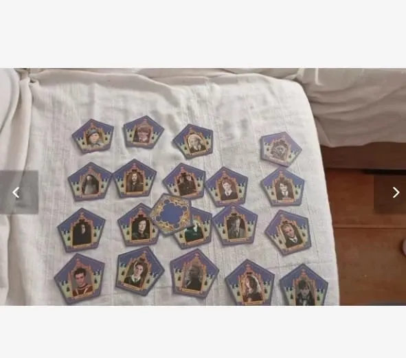 Harried Figure Magic Pattern New Stickers Decoration 22pcs Chocolate Frog Wizard Anime Pottered Character Card Props Collection