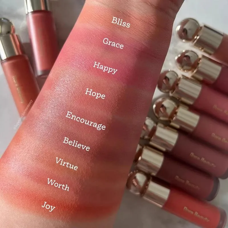 Hot Brand Rare Beauty Soft Pinch Liquid Blush Lasting Lightweight Waterproof Moisturize Makeup Happy Hope Virtue Encourage Bliss — image 4