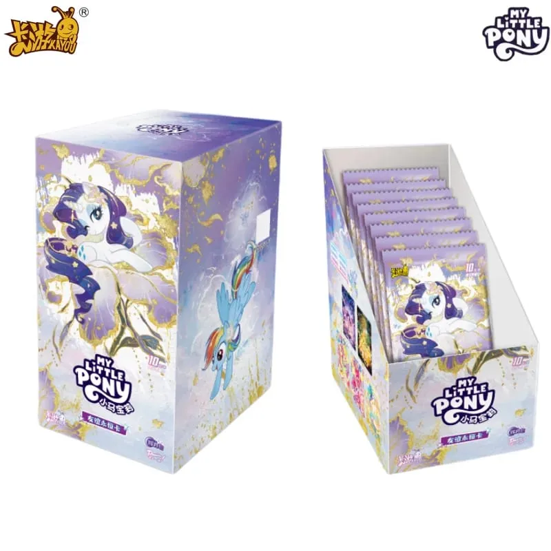 Genuine My Little Pony Card Friendship Forever Glorious Moon Pack Sparkling Colored Gemstones Anime Collectible Cards — image 13