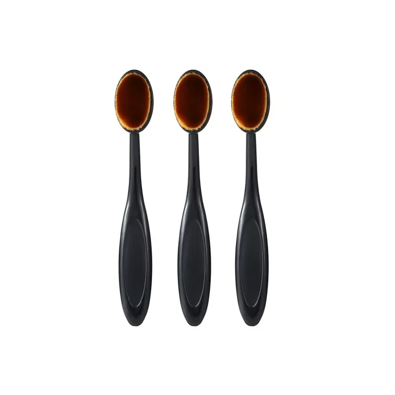 1/3PCS Large Foundation Brush Toothbrush Shape Makeup Make Up Tools Get Fast Even Application of Creams and Powders Cosmnetic — image 7