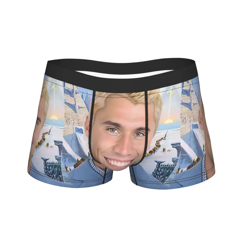 Charlie Kirk Meme Boxer Shorts pochette sous-vêtements haute qualité douane Shorts slips nouveauté hommes culottes grande taille 2XL — image 11