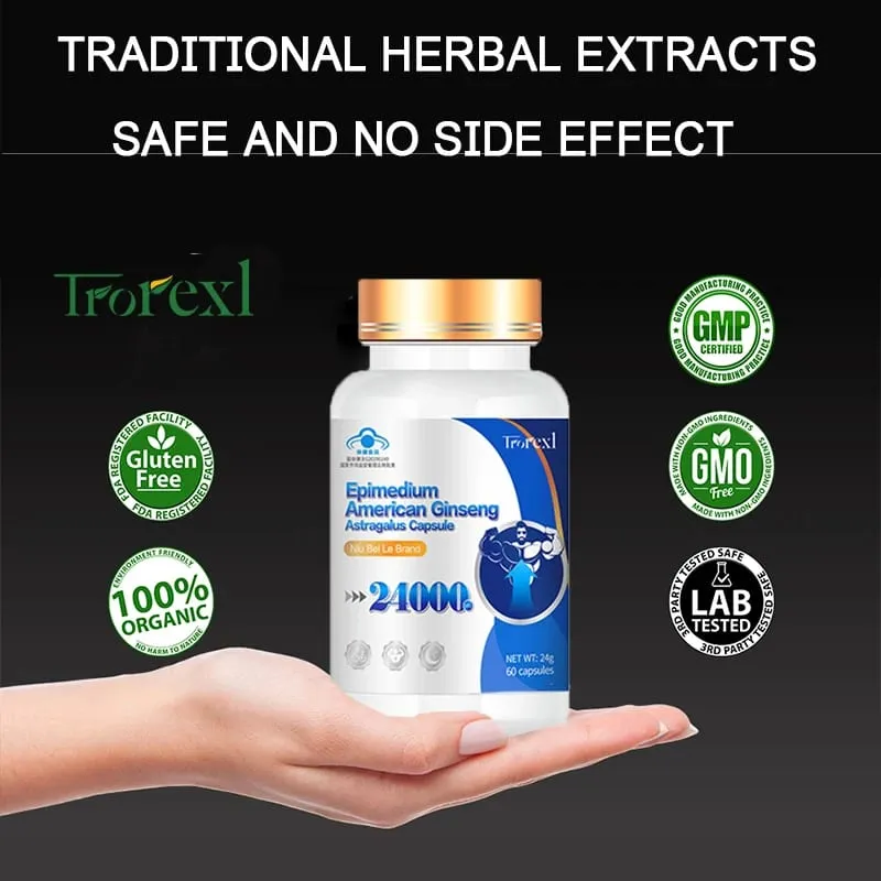 Extra Strength Supplement with Epimedium & Panax Ginseng Extract Male Enhancing Supplement Supports Improve Male Energy Levels — image 6