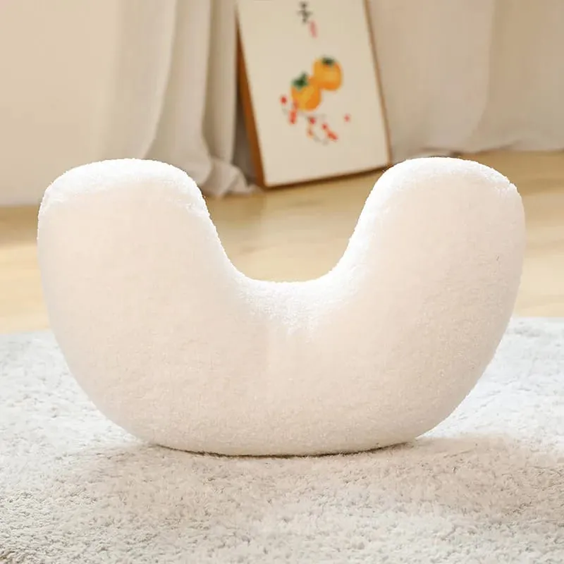 INS Popular Plush Yellow Moon Ball Shape Cushion Stuffed Donut Twist Bar Throw Pillow Home Decoration Room Pillow Birthday Gift — image 16