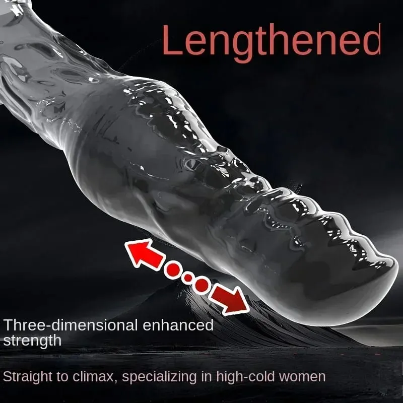 Penis Extension Sleeve Soft Delayed Ejaculation Condoms Beast Penis Extender Dick Sleeve Adult Sex Toys For Men Massage Vagina — image 3