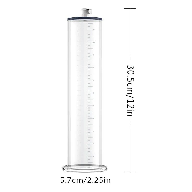 Acrylic Penis Pump Accessories Vacuum Penis Enlargement Device Masturbation Vacuum Pump Flange Pump Penis Cylinder Set Sex Toys — image 23