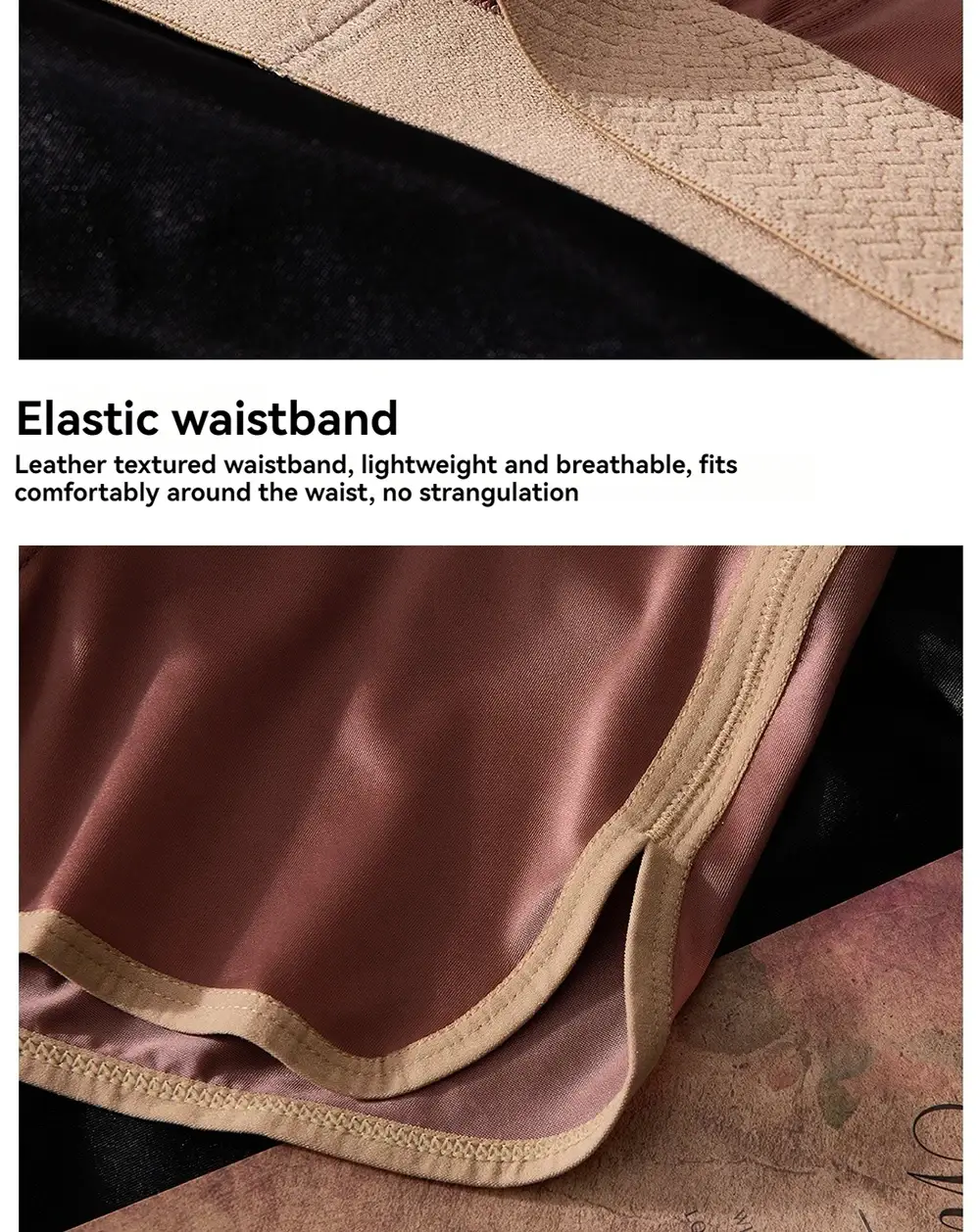 3PCS/Pack Luxury Satin-like Ice Silk Men's Panties Hygroscopic Breathable Double-layer Silk Crotch Boxer High Elastic Underpants 3256809382495730