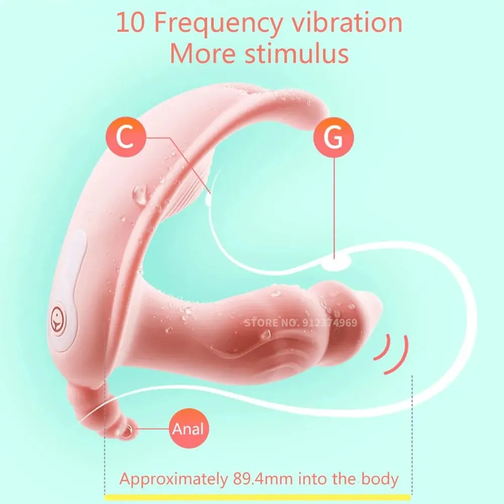Remote Control Vibrator Egg for Women Clitoris Stimulator Dildo Female Masturbation Wearable Panties Vibrating Adults Sex Toys — image 2