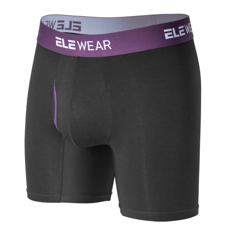Bamboo Men Underwear Boxers With Opening Breathable Boxershorts Men's Panties Underpants Plus Size Fashion Boxers Brief — image 14