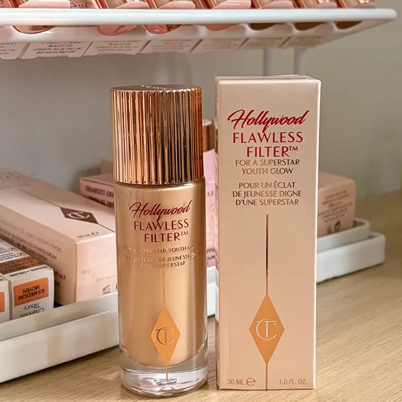 Charlotte Tilbury CT Highlighter Foundation Continuously Texture of The Makeup Hydrating Concealer Brightens Powder Compact — image 8
