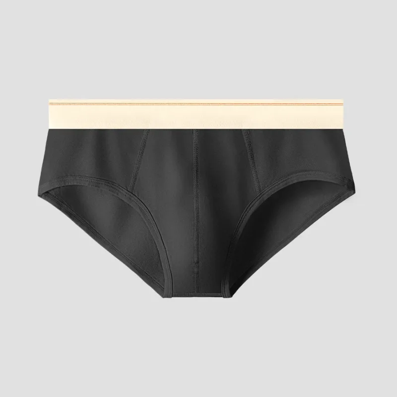 Atmungsaktive und bequeme dreieckige Unterhose für Herren aus reiner Baumwolle, mittelhohe Taille, hautfreundlich und weich, Unterhose für Teenager 3256810188437944 — image 6