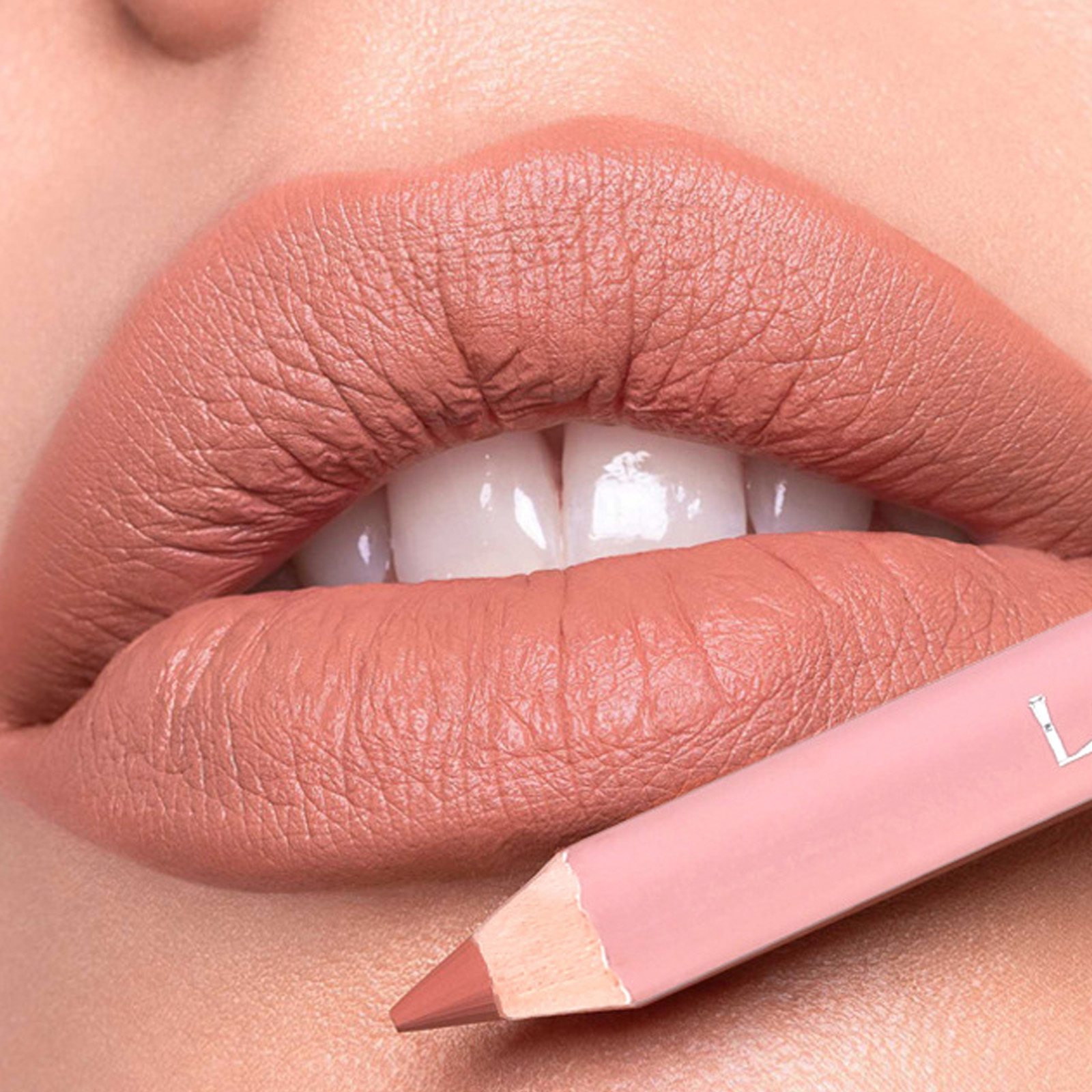 Waterproof Lasting Wooden Matte Lip Liner Pencil Natural Lips Makeup Nude Pink Lip Liner Outline The Lips Contour Makeup 12color — image 14