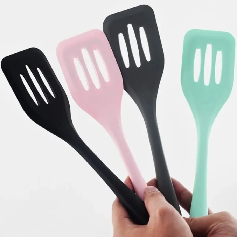 Egg Fish Frying Pan Scoop Silicone Turners Cooking Utensils Spatula Fried Shovel Gadgets Kitchen Tools Cooking Accessories — image 3
