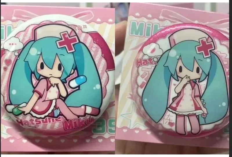 Badge Project Diva Anime Peripherals Cartoon Originality Brooch Student Knapsack Hanging Decorations