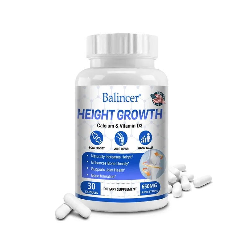 Bone Growth - Growth Supplement for Adults and Children - Grow Taller Increase Bone Density Reduce Bone Loss Osteoporosis