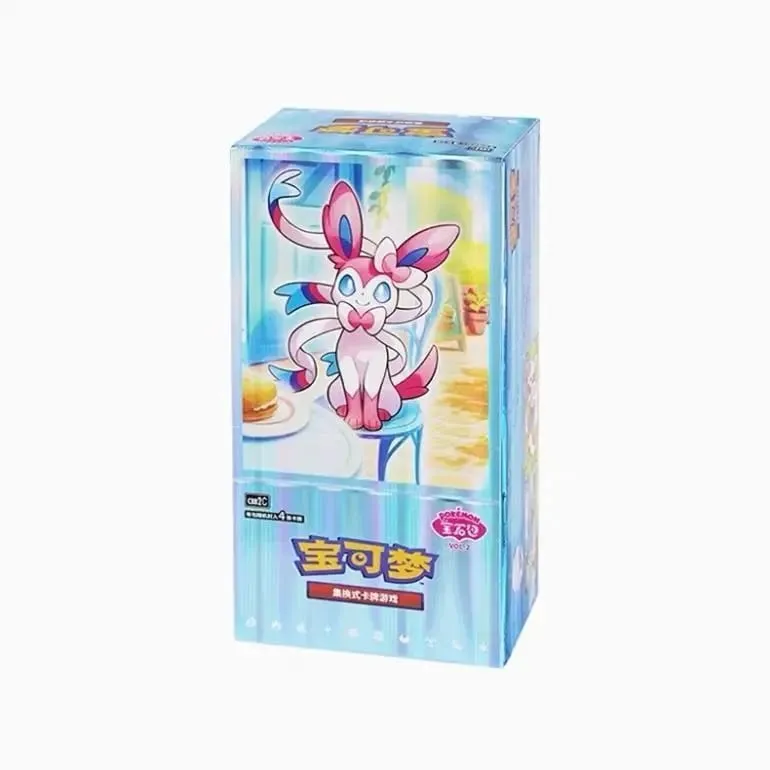 New Gem Pack Vol 2 Cards Scarlet and Violet Trading PTCG Box Eevee Eeveelution Gem Pack 2 Collection Toy Gift Original 100% — image 6