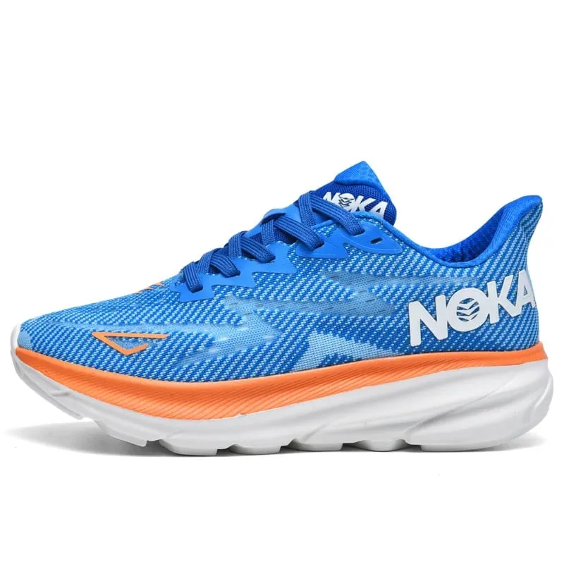 Men's Lightweight Casual Sneakers Breathable Chunky Sole Male Carbon Plate Marathon Sports Running Shoes Athletic Nonskid