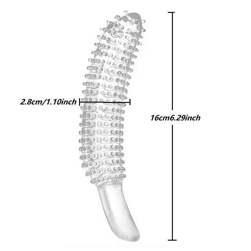 Fairy Stick Large Granule mace Soft clear Penis Anal Plug Butt Plug Sex Toys For Man Woman Couples Vaginal And Anal Stimulation
