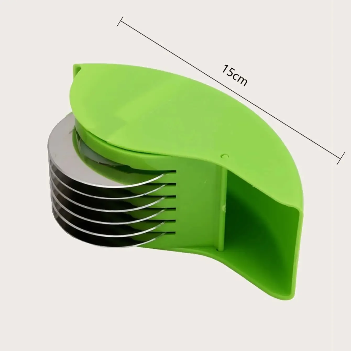 1pc- Creative Hopper Kitchen Cut Onion Garlic Cutter Wire Cutter Vegetable Cutter Kitchen Accessories Gadgets — image 6