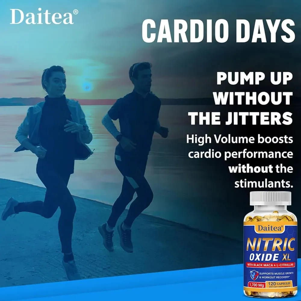 Nitric Oxide - Men's Health Support Capsules Contains Maca Root Powder Extract Muscle Growth and Strengthening — image 4