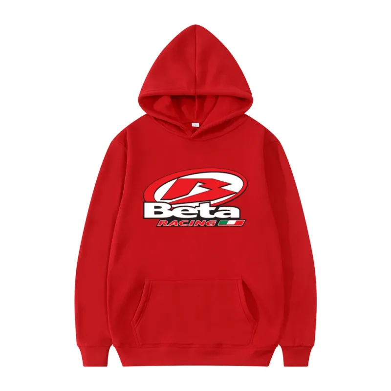 Nová mikina Beta Racing Tops Cool Men svetr Zima Podzim Beta Mikiny Streetwear — image 6