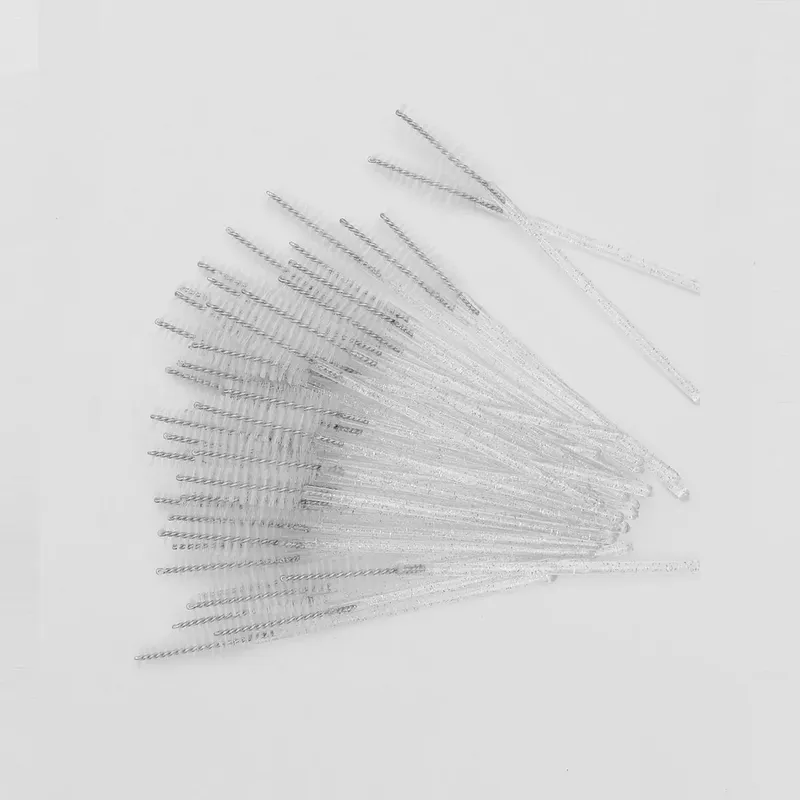 50Pcs Crystal Eyelashes Brush Comb Disposable Eye Lashes Extension Mascara Wands Makeup Professional Makeup Beauty Tool — image 10