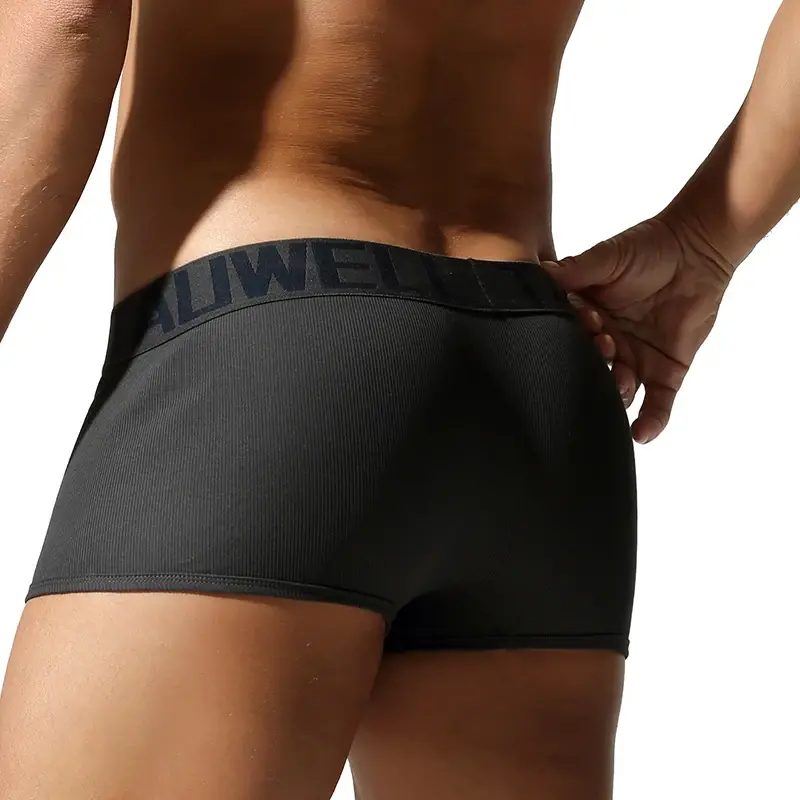 Herrenunterwäsche, hochwertige Boxershorts, einfarbig, hohe Elastizität, schmale Passform, atmungsaktiv — image 14