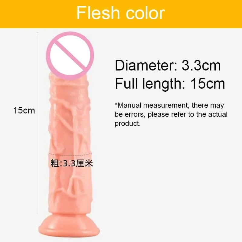 Flesh Color Dildo Multiple Styles Suction Cup Dildo Big Dick Female Masturbator Clitoral Stimulator Lesbian Sex Toys For Women — image 12