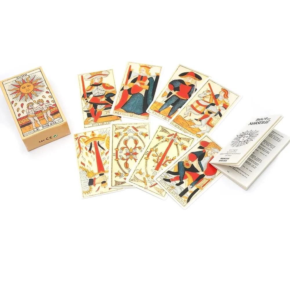 Français Tarot de Marseille Tarot Cards de Conver 78 Lames booklet French 78 Card of The Tarot de Marseille Published Board Game — image 6
