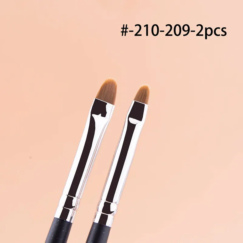 Eyebrow Concealer Brush Flat Eyebrow Brush Angled Ultra Thin Eye Line Concealer Makeup Brushes Precise Make Up Concealer Brush — image 8