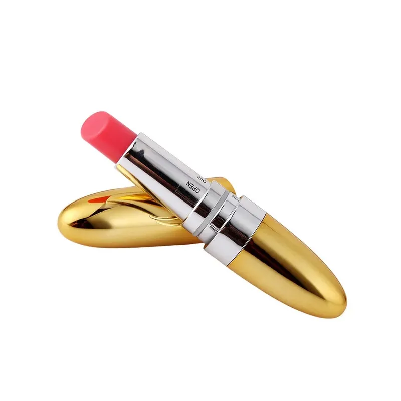 Mini Lipstick Vibrator Výkonná stimulace klitorisu bodu G diskrétní Vibrace Sex Toy Bullet masturbace pro dospělé