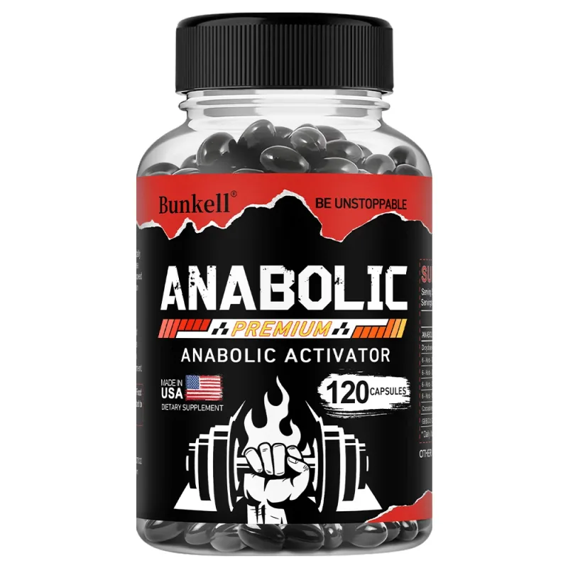 Men’s Muscle Builder Capsules Lean Muscle Growth Strength Endurance Recovery Metabolism & Abs Support 30/60/120 Κάψουλες — image 9