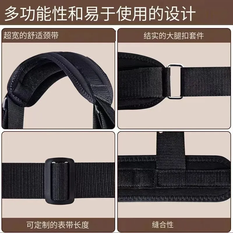 Restraint Erotica Binding Sex Forced Split Leg Straps Neck Wrist Bdsm Bondage Set Sex Toys For Woman Couples Product No Vibrator — image 6