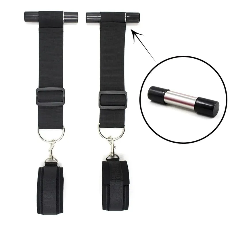 Bdsm Bondage Set Restraint Adult Game Handcuff Neck Collar Wrist Mouth Gag Strap Fetish SM Sex Toy For Woman Couples No Vibrator — image 2