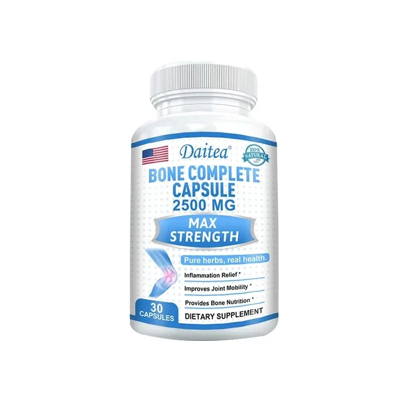 Bone Complete Capsules Containing Calcium and Vitamins D K & C for Joint Health Bone Skin Nail Health and Osteoporosis — image 8