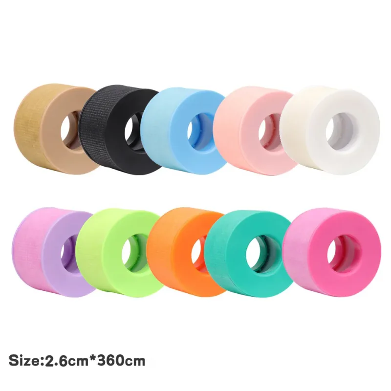 5/10Rolls Silicone Gel Tape for Lash Extensions Non-Woven Breathable Sensitive‑Skin Under‑Eye Patch Lash Tape Makeup Tool Supply — image 22