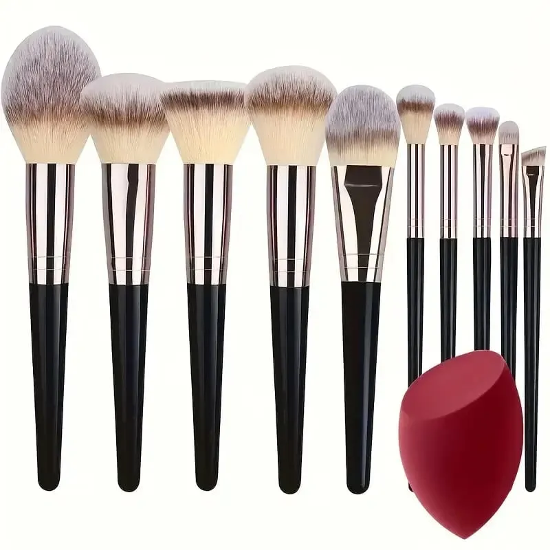 NEW 3-20PCS Makeup Brushes Set Eye Shadow Foundation Concealer Blending Blush Brush Soft Fluffy Women Beauty Tool Christmas Gift — image 8