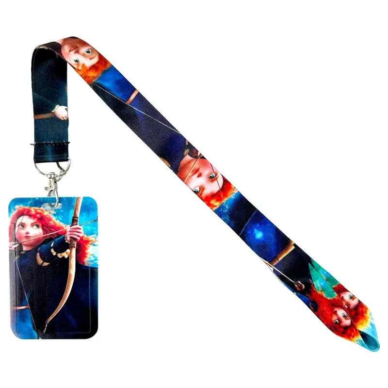 Anime Strap Lanyard for Keys Keychain Badge Holder ID Credit Card Pass Hang Rope Lariat Mobile Phone Charm Accessories — image 8