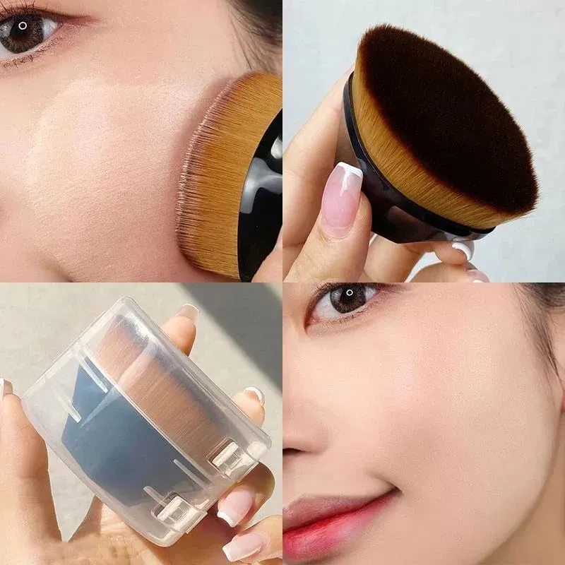 1/2pcs New Magic Makeup Brush Beauty Powder Face Blush Brushes Portable Professional Foundation Brush Large Cosmetics Soft Base — image 6