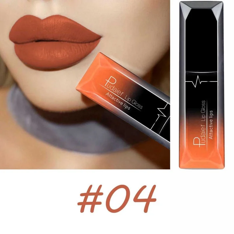 Velvet Matte Liquid Lipstick Waterproof 17 Long Lasting Colors Non Stick Cup Kissproof Smooth Soft Lip Tint for Girls — image 8