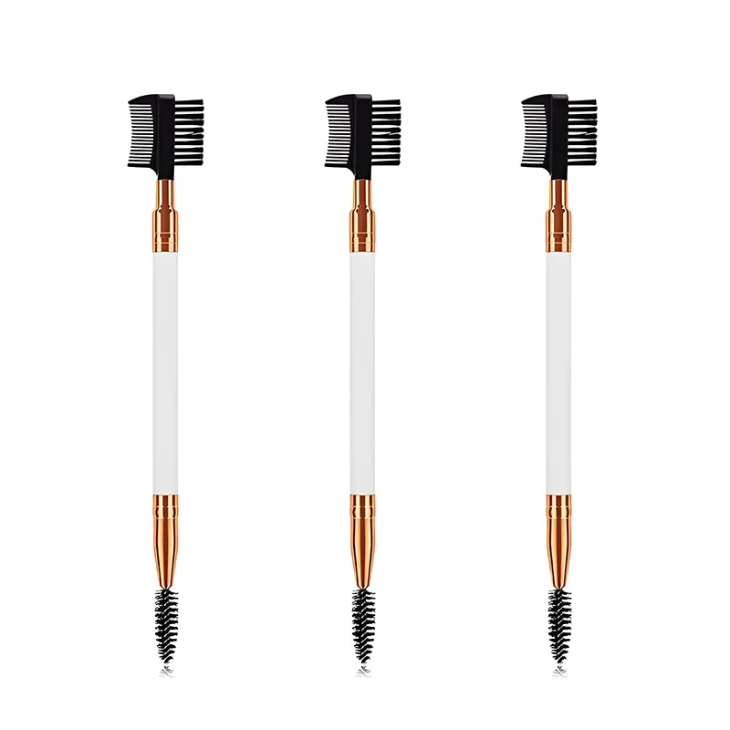 3/10 PC 1PC Double Ended Eyebrow Comb Brush Beauty Makeup Brushes Eyelash Applicator Professional Make Up Tool — image 1