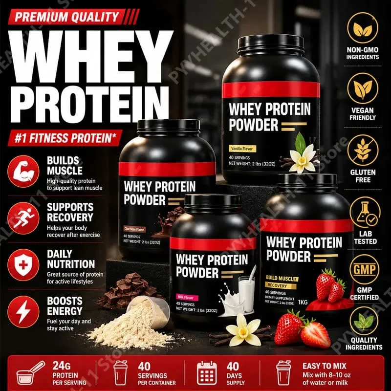 Syrovátkový protein v prášku Syrovátkový izolát Zlatý poměr Syrovátka Vysoce kvalitní mléko Kulturistika Fitness Bez přidaných hormonů Odrůda 40 porcí