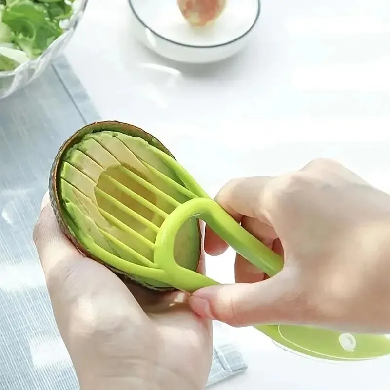 1pc 3 In 1 Multifunctional Avocado Slicer Avocado Pitters Cutter Kitchen Gadgets
