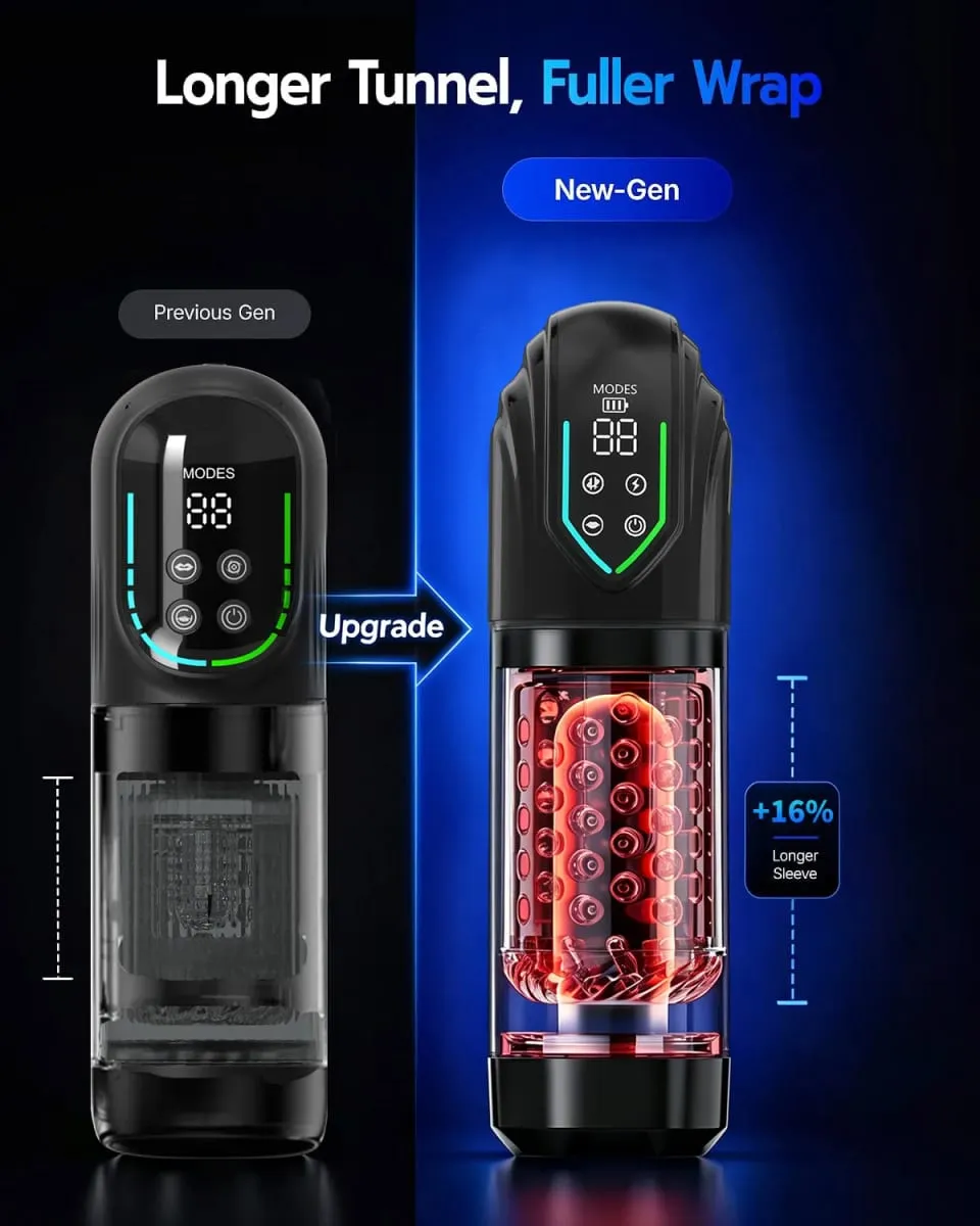 Automatic Male Masturbator Cup 7 Sucking Rotating Licking Modes Pocket Pussy Stroker Blowjob Penis Pump Sex Toys For Men — image 6