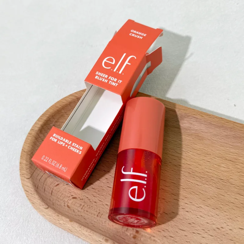 New Elf 8-color Lip Gloss & Multicolored Powder Blush Fine Texture Lightweight Moisturizing Nourishing Lip Balm Care Cosmetics — image 24