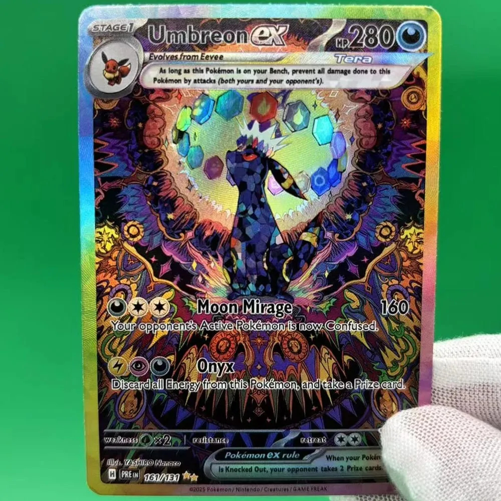 Collection Cards Lugia Umbreon Mewtwo Giratina DIY Self Made Single Card Classic Game Anime Card Gift Toy — image 5