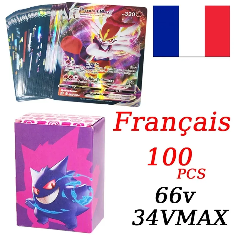 2025 New French Version Pokemon Cards VMAX V EX GX MEGA Carte Collection Battle Trainer Children's Christmas Toys Gift — image 10