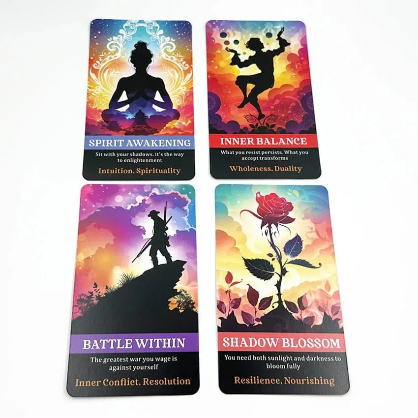 Shadow Work Oracle Cards 56Cards 12X7 CM Help You Understand Your Unconscious Side — image 3
