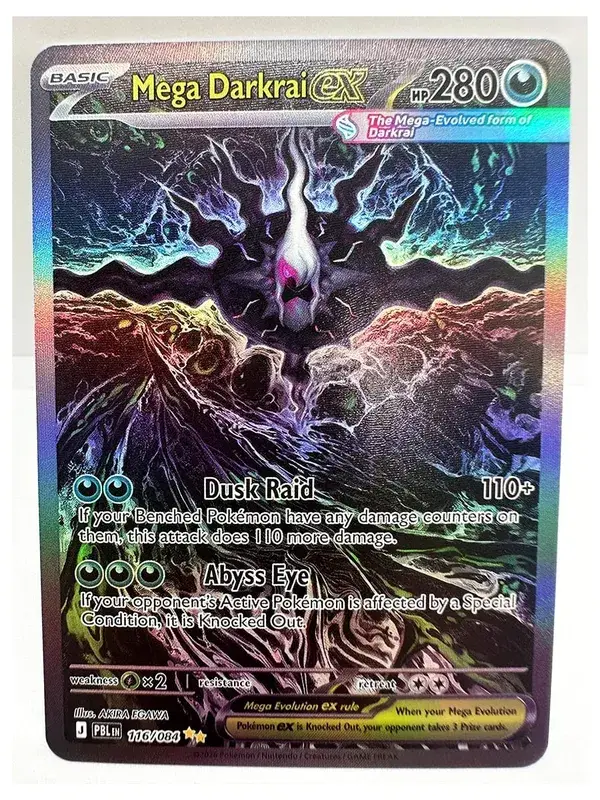 Pokemon PTCG ASC Gengar Dragonite Celebi Legetøj Hobby Hobby Samleobjekter Spilsamling Anime-kort