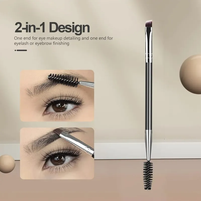 3/5/10Pcs Eyebrow Kit For Women Eyebrow Trimmer Razor Scissors Brushes Tweezers Grooming Tool Set — image 4